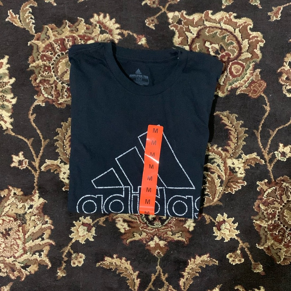 Adidas black t-shirt